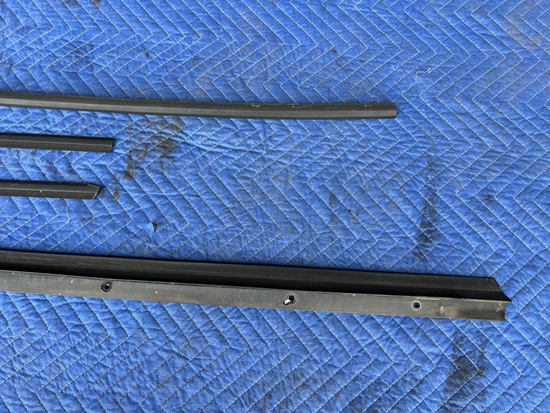 1989-1995 Volvo 740 940 Sedan Exterior Rear Window Molding Trim OEM #3816EM