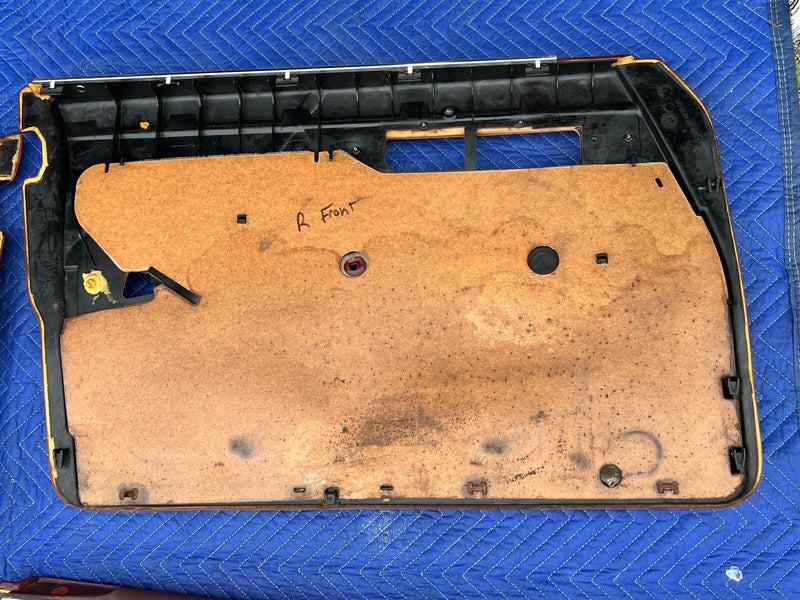 1979-1985 Mercedes 300SD W126 Door Card Panel Front & Rear 1267370270 OEM #318EM