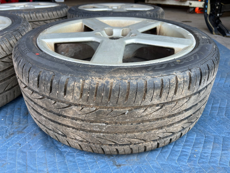 2005-2007 Volvo S60R V70R 18" x 8J Wheel & Tire Set of 4 30647397 OEM #2858EM