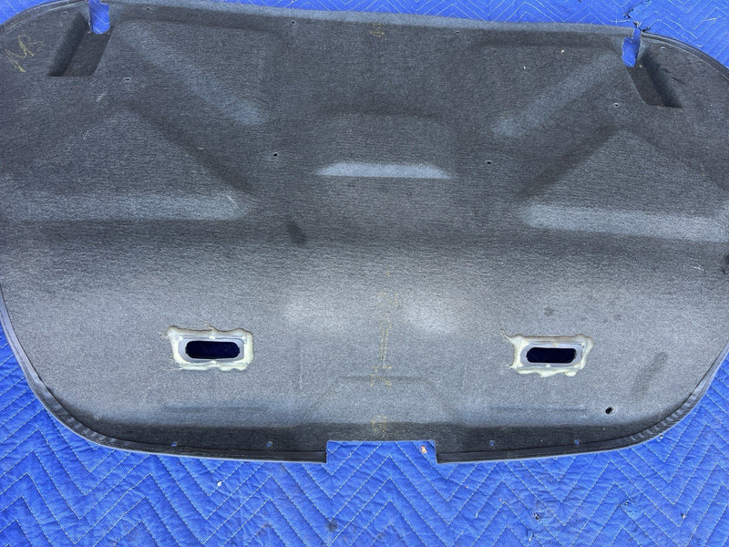 1998-2003 Jaguar XJR XJ8 X308 Rear Trunk Deck Lid Carpet Panel Trim OEM #4662E