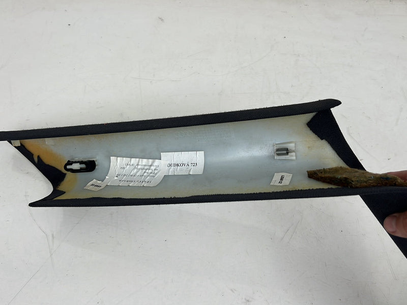 1996-2003 Audi S8 D2 A8 Rear Left & Right C Pillar Trim Pair Black OEM #6382EM