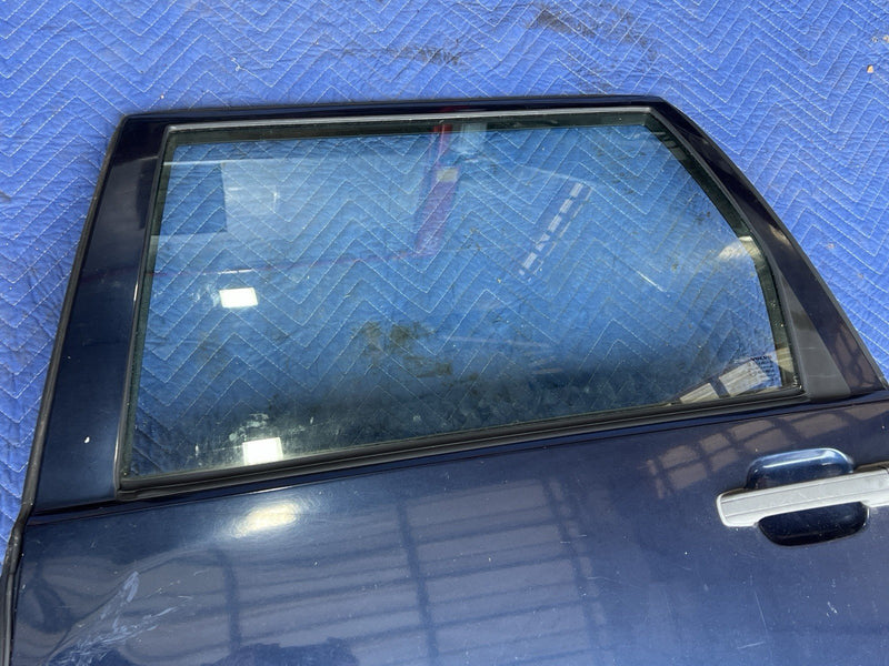 1993-1997 Volvo 850 850R Driver Rear Left LH Door Wagon Only Blue OEM #4421E