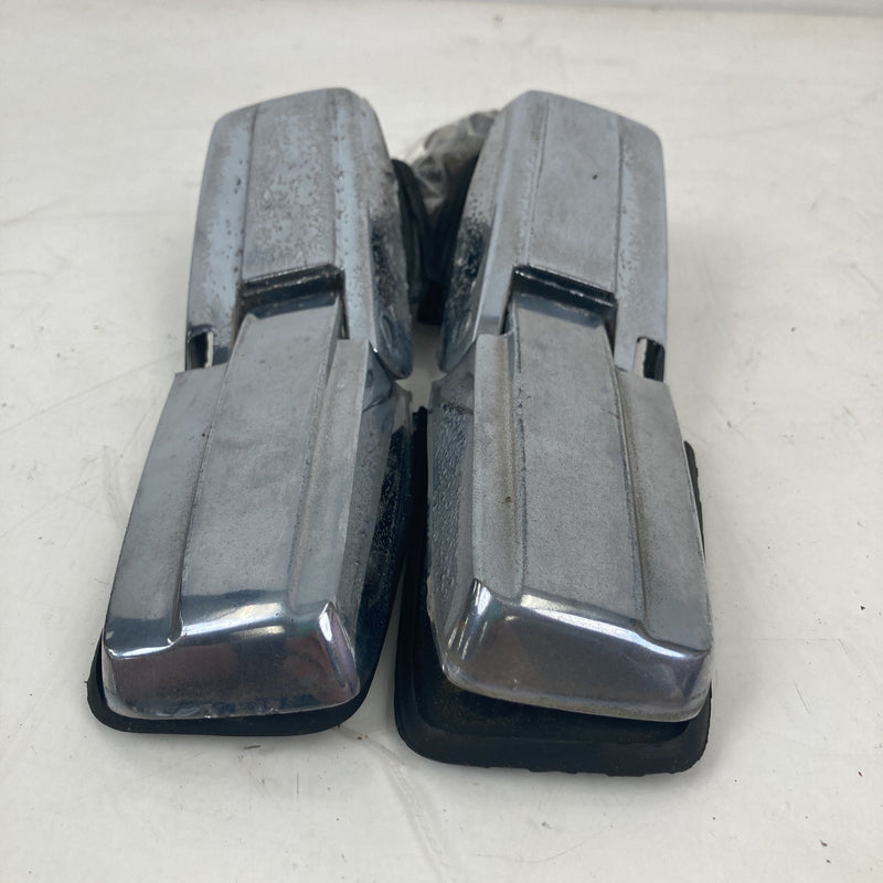 1981-1985 Volvo 240 245 Rear Hatch Hinge Chrome Pair 1203421 OEM
