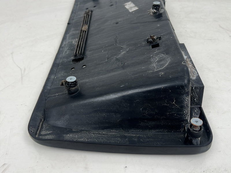 2001-2003 Audi S8 D2 A8 Rear Bumper License Plate Bracket Mount Black OEM #6108EM