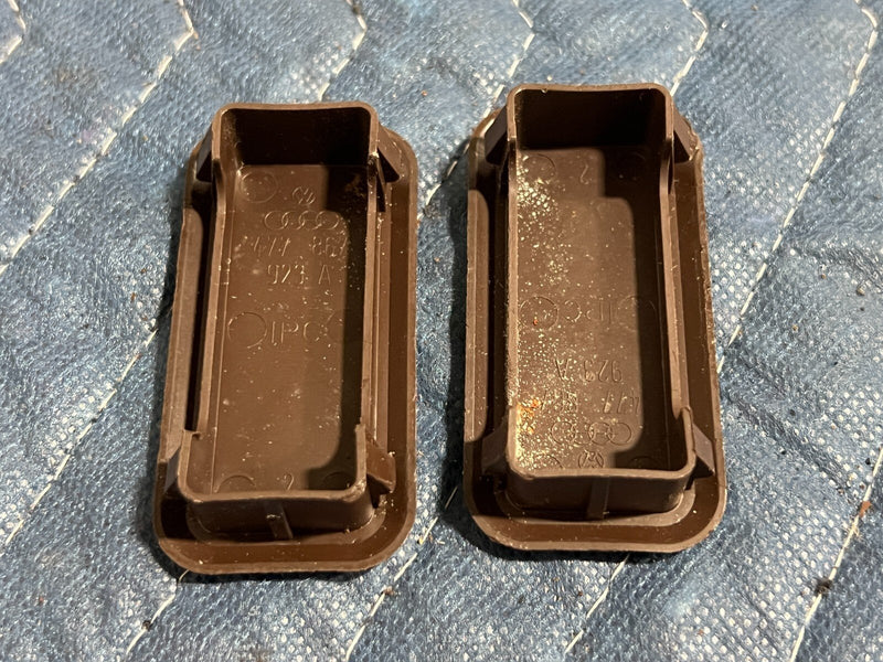 1983-1985 Porsche 944 Rear Hatch Trunk Access Cover Trim Cap Pair OEM #2488EM