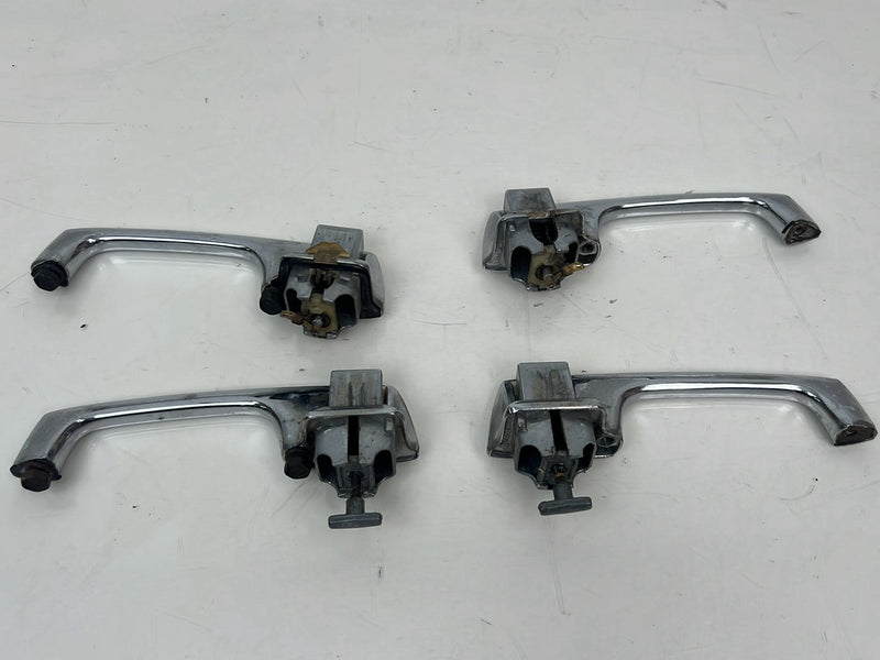 1976-1979 Cadillac Seville Door Handle Exterior Set of 4 Chrome 9829680 OEM #5591EM
