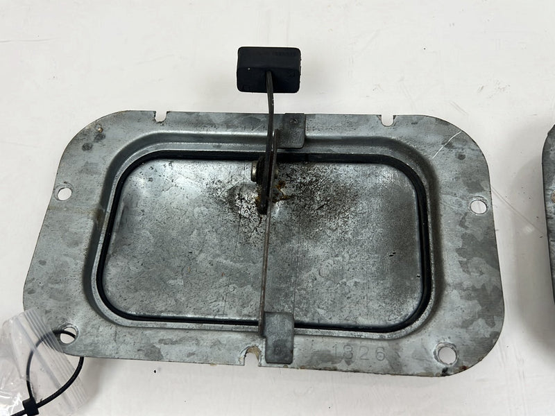 1975-1980 Volvo 244 240 Left & Right Cabin Kick Panel Air Vent Pair OEM #5323EM