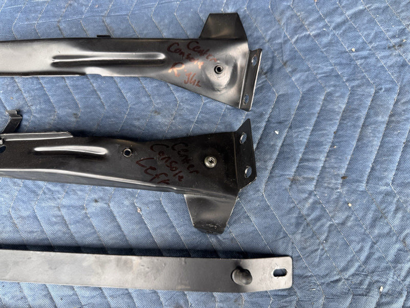 1986-1993 Volvo 240 244 245 Center Console Radio Lower Dash Brackets OEM #4908E