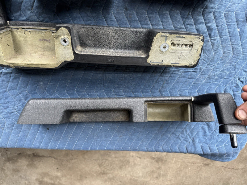 1986-1993 Volvo 240 244 Sedan Front & Rear Door Panel Armrest Set OEM #4836E