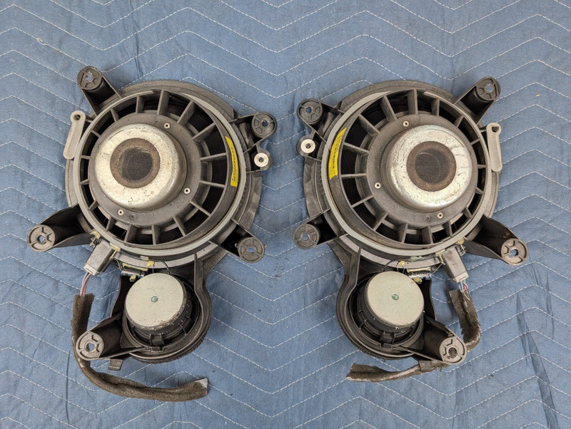 2005-2007 Volvo S60R Pair of Front Door Speakers Dolby Surround 8 Ohm OEM #CN