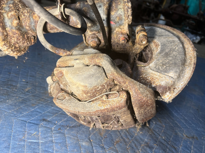 1983-1985 Porsche 944 Front Driver Left LH Strut Steering Knuckle OEM #2505EM