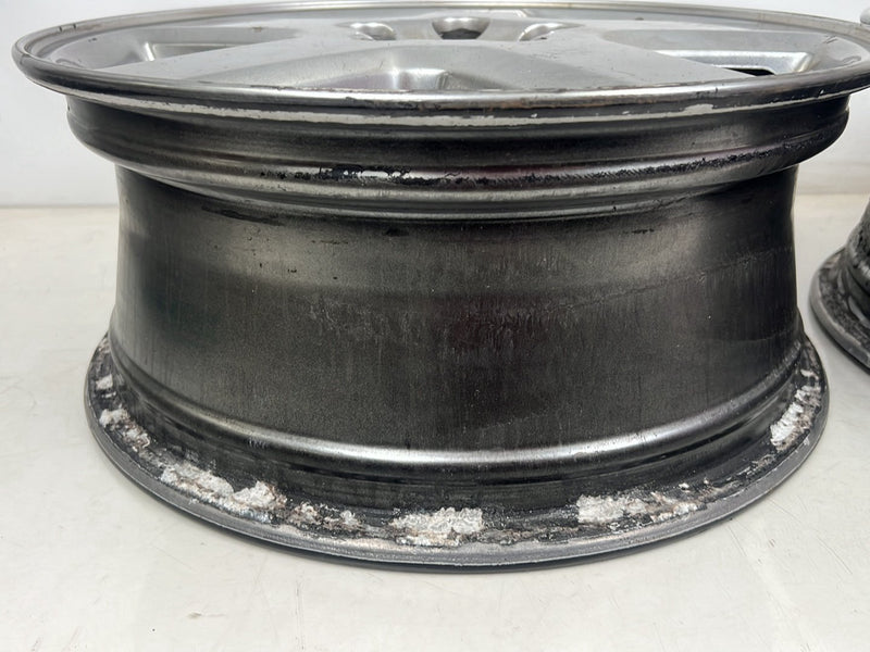 1998-2000 Volvo V70 5 Spoke 6.5Jx16 16" Wheel Set Smoked Hyper 5x108 OEM #6351EM