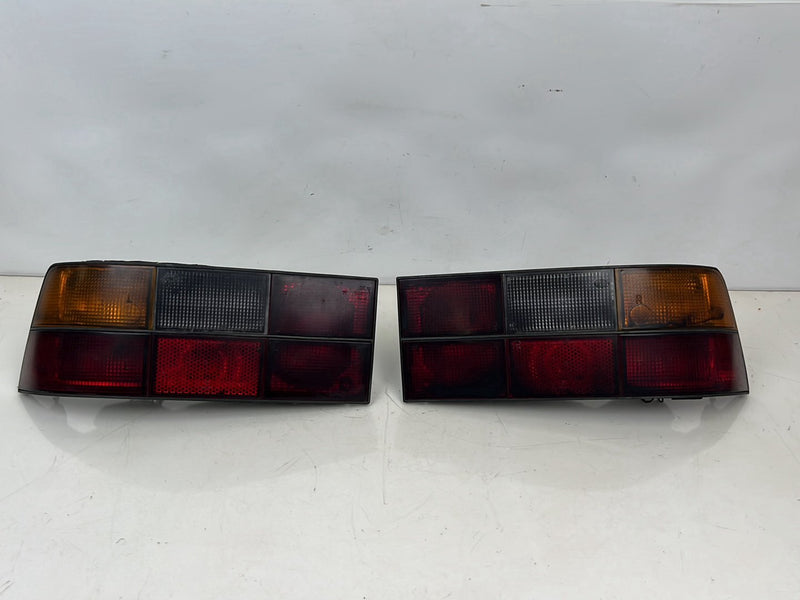 1983-1985 Porsche 944 Smoked RH LH Tail Light Lamp Pair OEM #5539EM