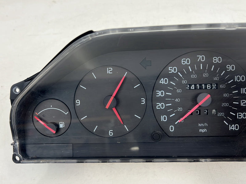 1990-1992 Volvo 740 745 940 Dash Instrument Gauge Cluster Speedometer OE #5842EM