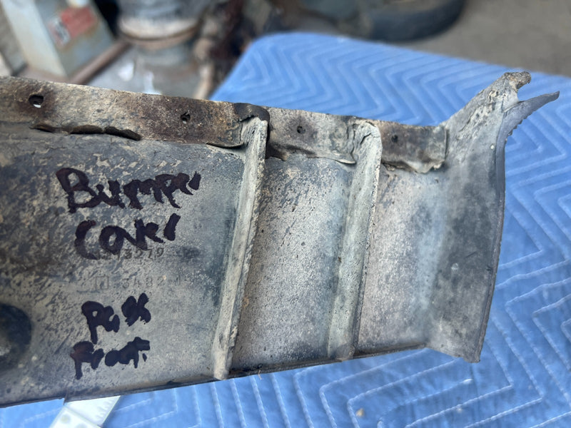 1967-1974 Volvo 140 142 144 145 Front Right & Left Bumper Cover Trim OEM #4950EM