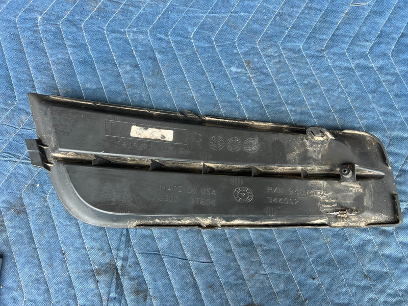 2012-2015 Chevy Cruze LH RH Non-Fog Light Filler Panels Trim Plates OEM #2256CN