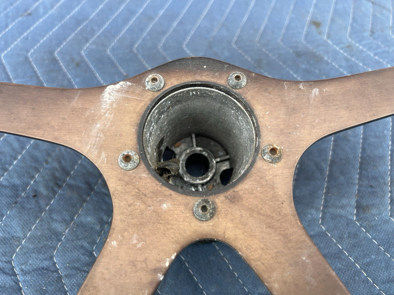 1972-83 BMW 2002 Ti Tii E3 4 Spoke Steering Wheel E9 E12 E21 E23 E24 OEM #3919M
