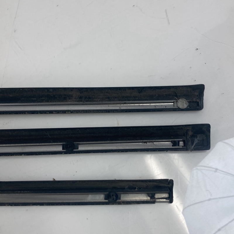 1975-1980 Volvo 244 Belt Line Door Trim Left Right Front 3 Pcs OEM #4901M