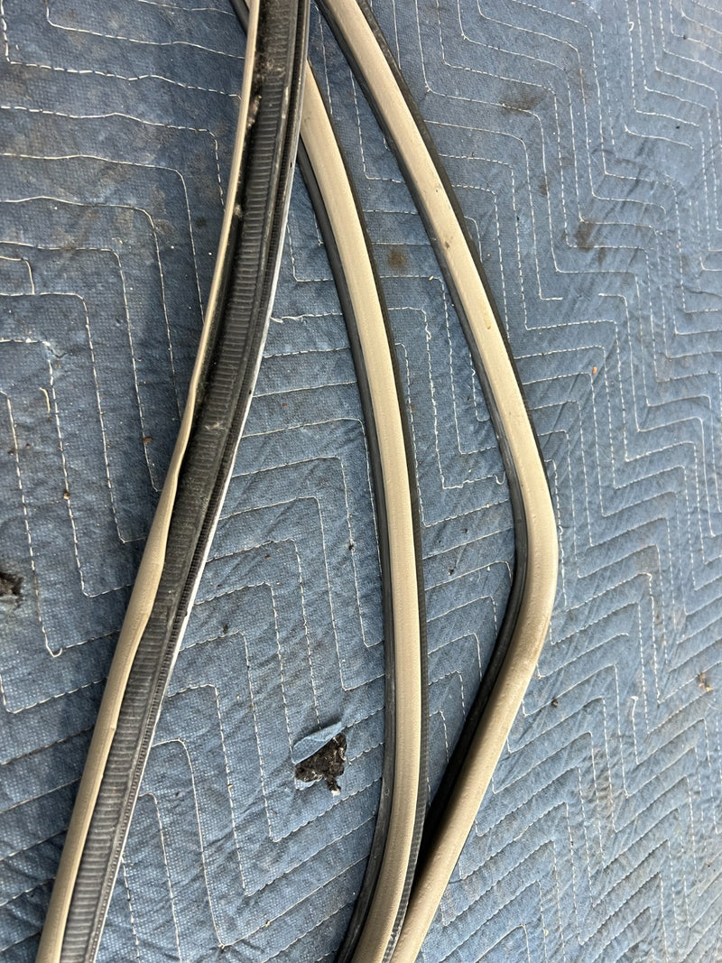 2002-2006 Toyota Camry Door Seal Weatherstripping Trim Beige Set of 4 OE #5015EM