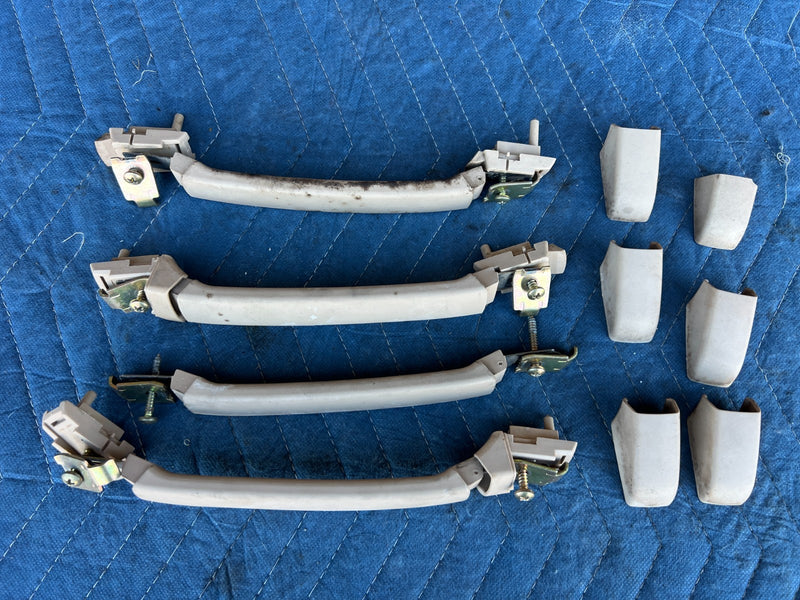 2000-2005 BMW 330xi 325xi E46 Overhead Grab Handle Set of 4 Beige OEM #4765EM