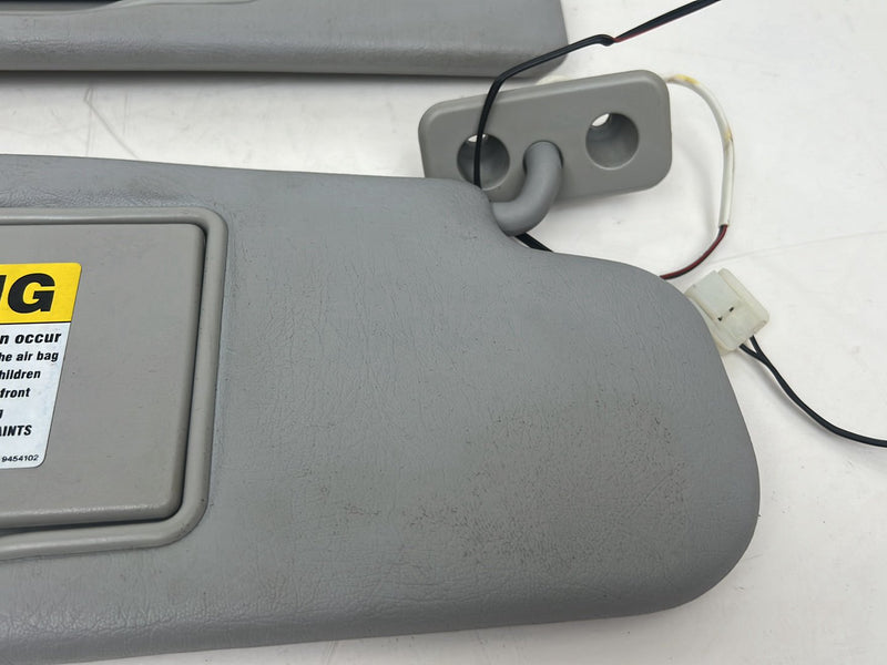 1998-2000 Volvo V70 S70 Left Right Sun Visor Shade Pair OEM