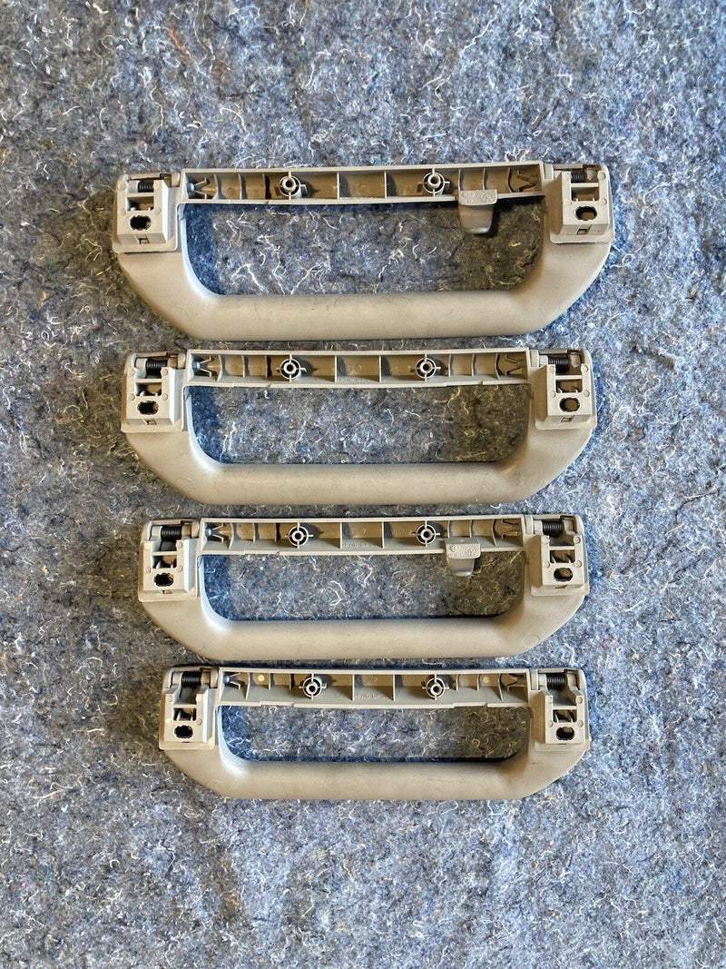 1986-1994 BMW 7 Series E32 Grab Handles Interior Set 4 TanCeiling OEM #1047M