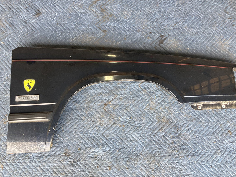 1989-1995 Volvo 940 944 Passenger side Fender Right Black OEM #4252M