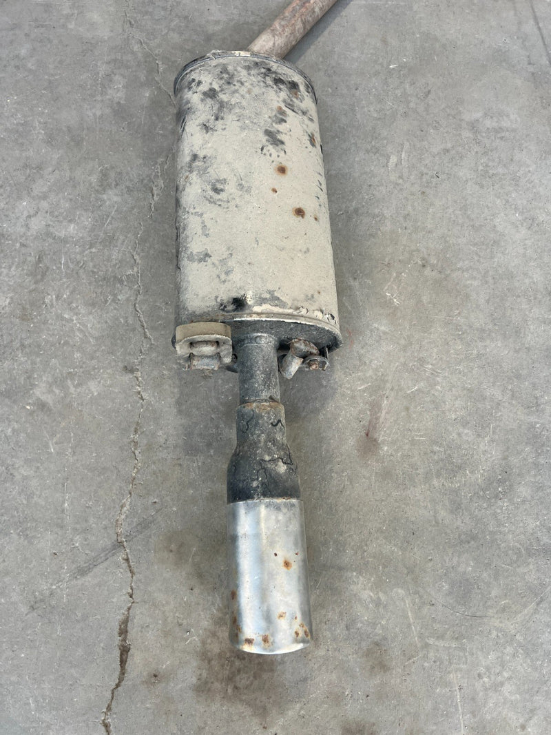 1983-1985 Porsche 944 Exhaust Down Pipe Muffler Resonator Assembly OEM #2467EM