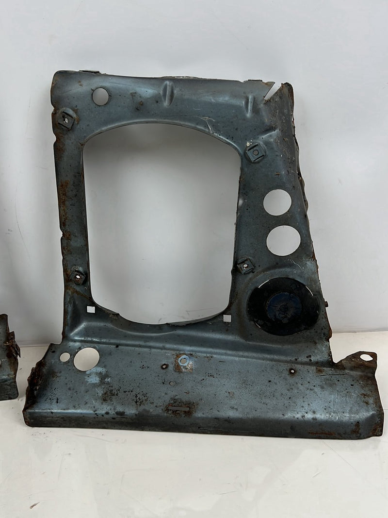 1975-1980 Volvo 244 240 Front Left &amp; Right Headlight Bracket Mount OEM #5408EM