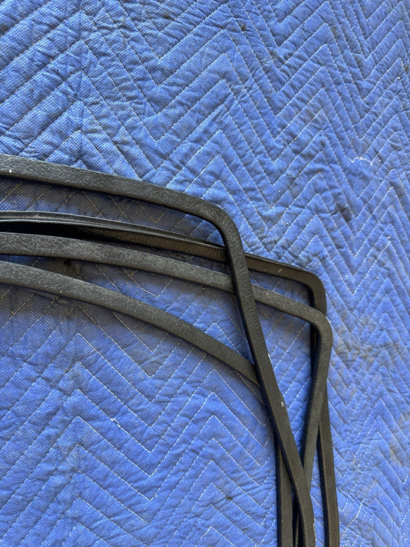 1986-1993 Volvo 240 244 Sedan Door Seal Pinch Seam Trim Set Of 4 OEM #4872E