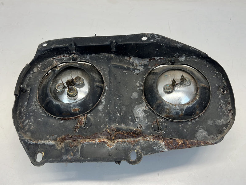 1975-1980 Volvo 244 240 Quad Headlight Set w/ Coffin Grille & Trim OEM #5294EM