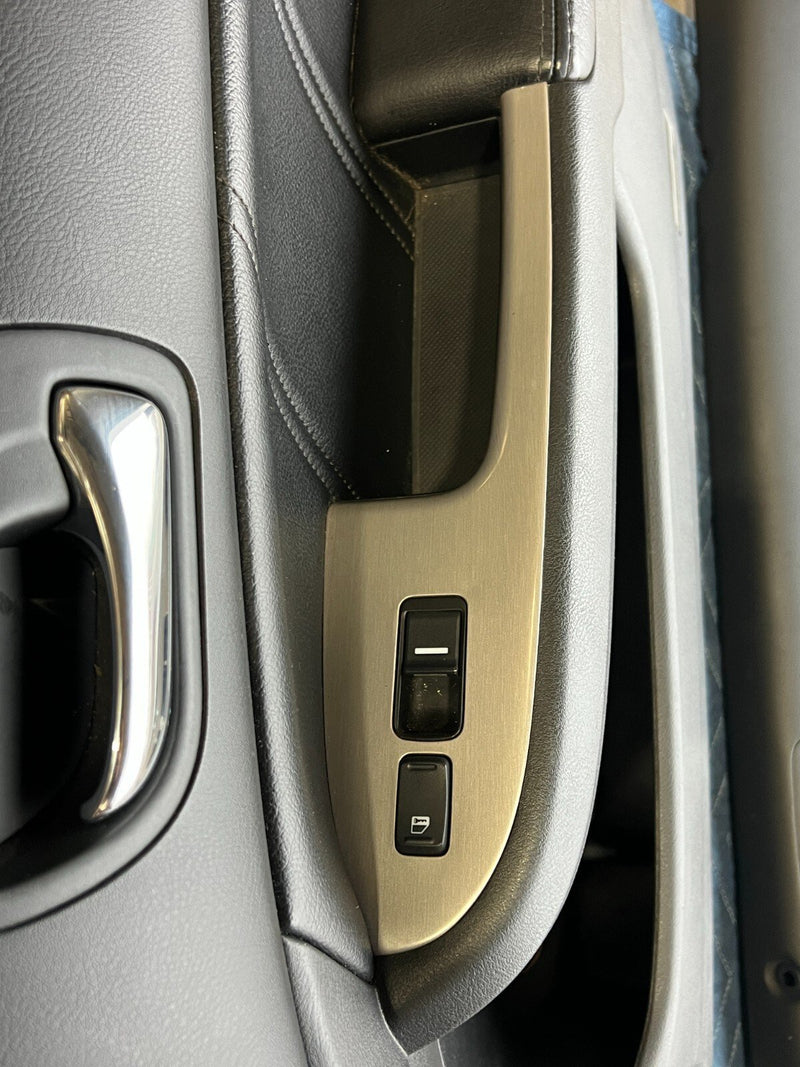 2003-2007 Honda Accord Set of 4 Door Card Panels Trim Black Sedan OEM #1366CN