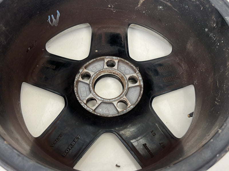 1998-2000 Volvo V70 5 Spoke 6.5Jx16 16" Wheel Set Smoked Hyper 5x108 OEM #6351EM