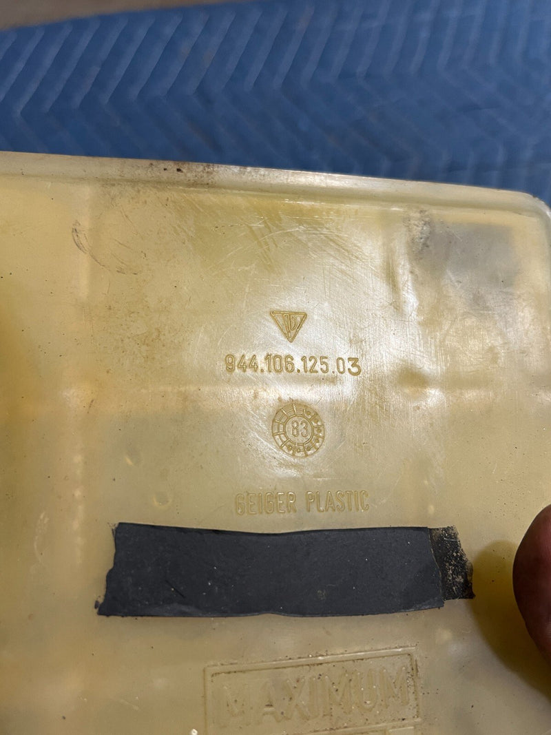 1983-1985 Porsche 944 Radiator Coolant Expansion Tank Reservoir Jug OEM #2481EM