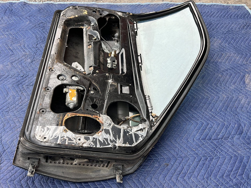 1983-1985 Porsche 944 Front Driver Left Door Assembly Black OEM #5721EM