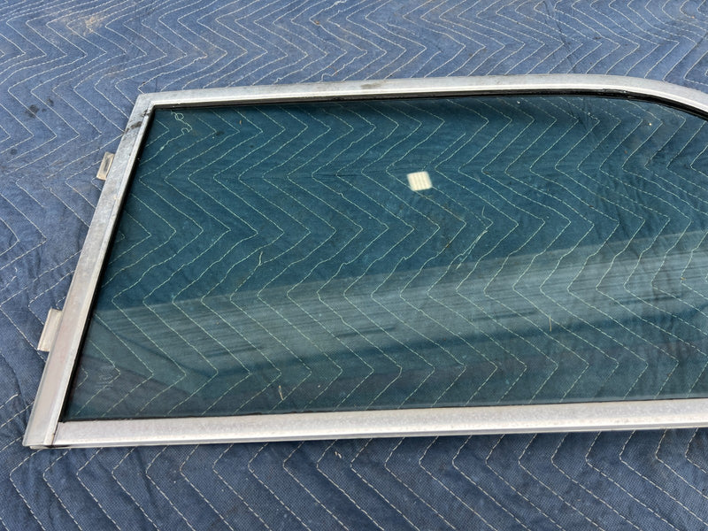 1967-1974 Volvo 140 142 Coupe Rear Driver Left Window w/ Glass OEM #4850EM