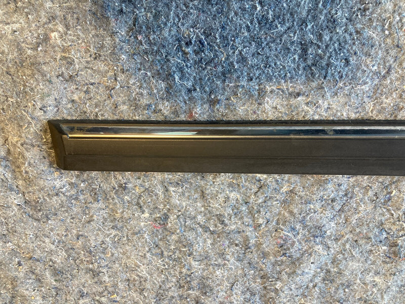 1986-1994 BMW 7 Series E32 Exterior Door Molding Chrome Blackï¿¼ Impact #1103M
