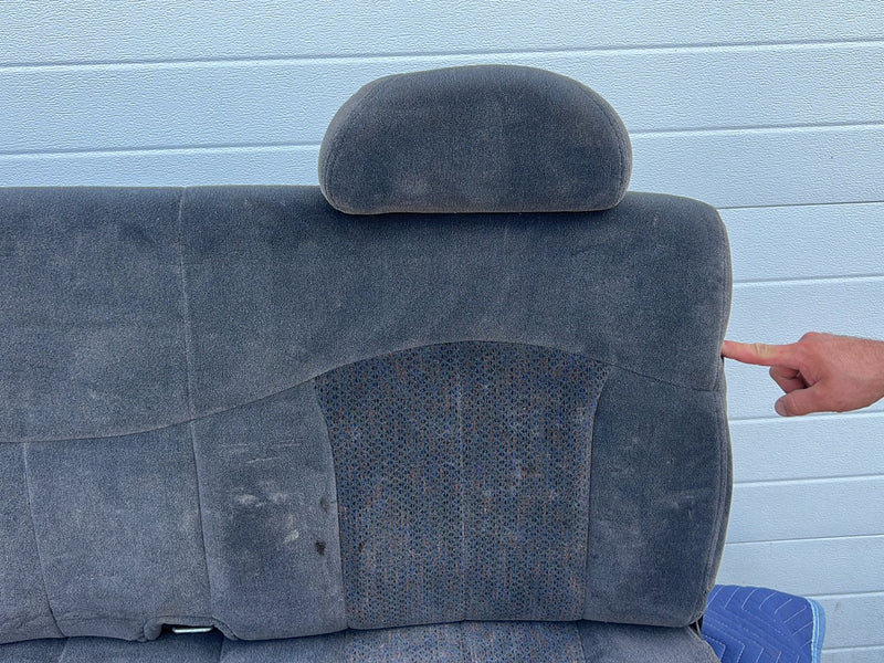 1999-2006 Chevrolet Silverado GMC Ext Cab Rear Bench Seat Gray Cloth OEM #5495EM
