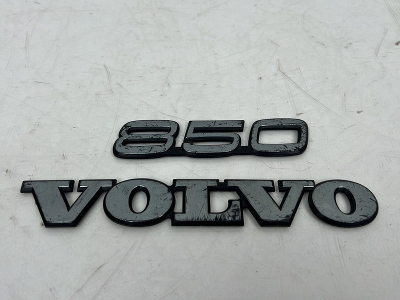 1993-1997 Volvo 850 Rear Hatch Emblem Badge Logo Set OEM