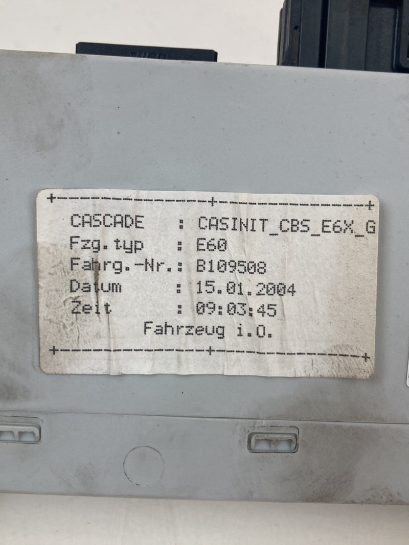 2003-2007 BMW 545i E60 Anti-Theft Alarm Sensor 6943851 OEM #4969M