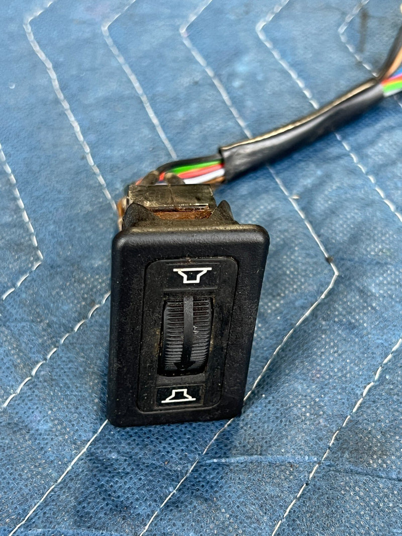 1983-1985 Porsche 944 Dash Speaker Fader Button Switch Control OEM #2431EM