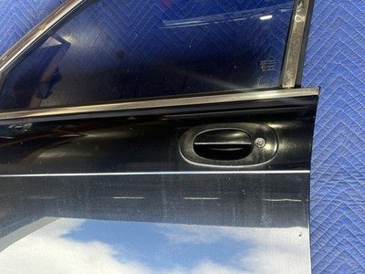 1998-2003 Jaguar XJR XJ X308 Driver Left LH Front Door Black Sedan OEM #4775E