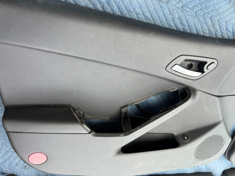 2006-2010 Pontiac G6 Door Card Set of 4 Trim Panel Sedan Black OEM #3DU