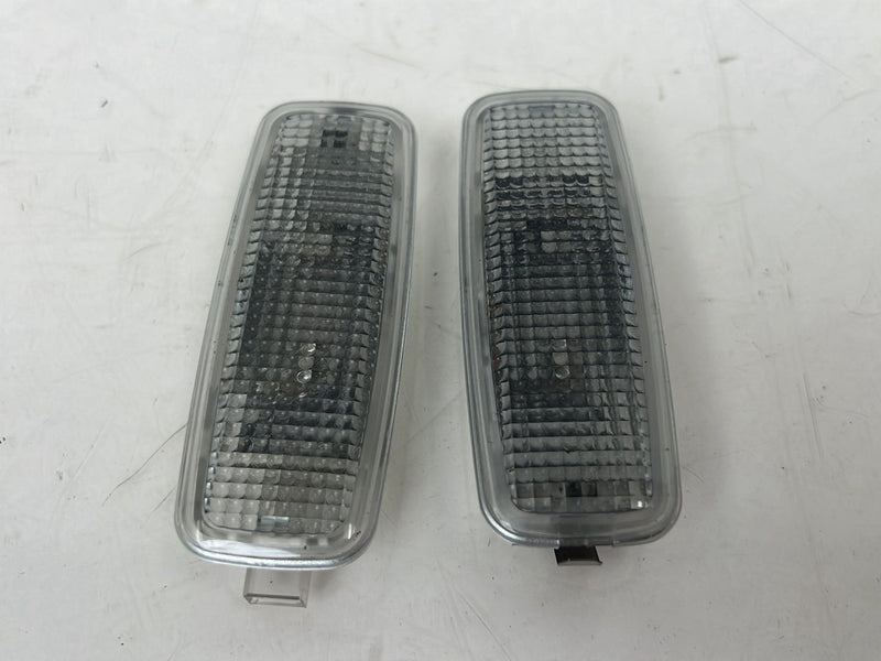 1996-2003 Audi S8 D2 A8 Overhead Sun Visor Light Lamp Assembly Pair OEM #6435EM