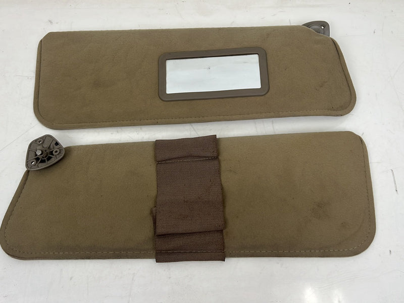 1995-1998 Chevrolet Silverado GMT400 Right & Left Sun Visor Shade Pair OEM