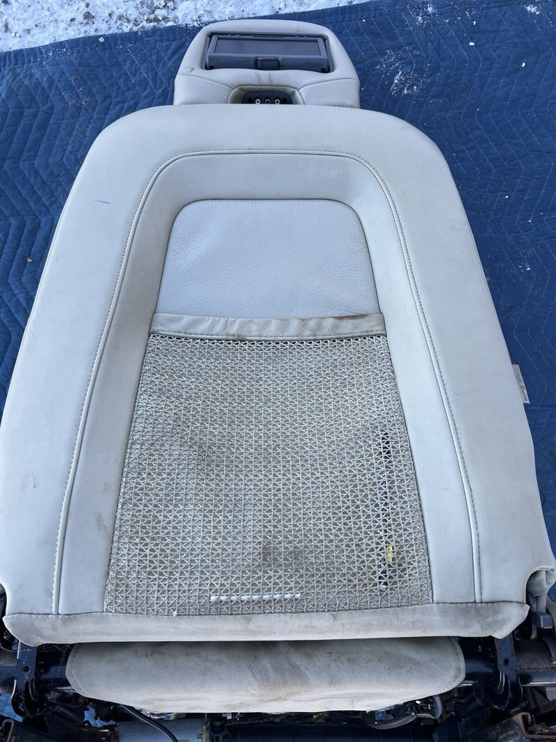 2008-2011 Volvo XC70 S80 Passenger Front Seat Tan Leather Power OEM #4306E
