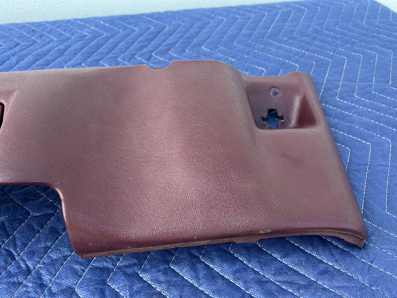 1995-1999 Chevy Silverado GMC Driver Knee Bolster Kick Trim Maroon OEM #5512EM