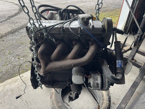 1975-1982 Volvo B21 4 Cylinder Red Block Engine *Running* K Jet Early OEM #4398E