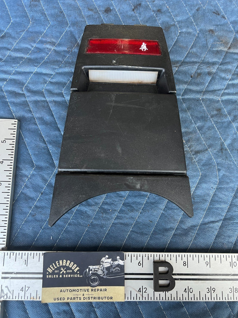 1989-1995 Volvo 740 940 Center Console Rear Cap w/ Ash Tray 1379182 OEM #3728EM