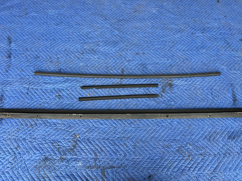 1989-1995 Volvo 740 940 Sedan Exterior Rear Window Molding Trim OEM #3816EM